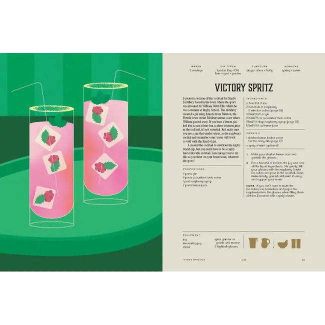 The House of Gin: Over 40 Cocktails to Shake, Muddle and Stir at Home