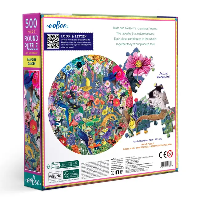 Paradise Garden Puzzle - 500 Piece