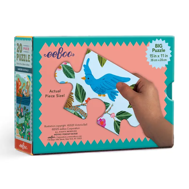 Garden Animals Puzzle - 20 Piece