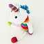 Plush Rainbow Unicorn Rattle