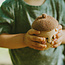 Plush Pretend Food Rattle - Acorn