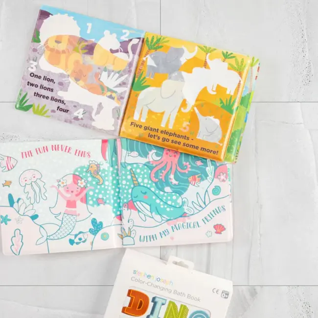 Color Changing Bath Book