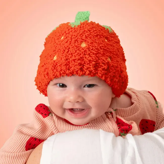 Chenille Baby Beanie