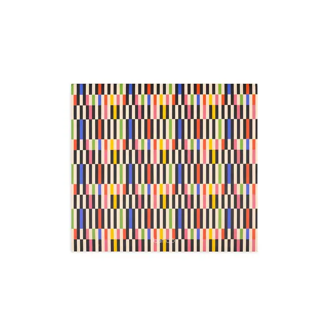 Desk Notepad - Mid Century Stripe