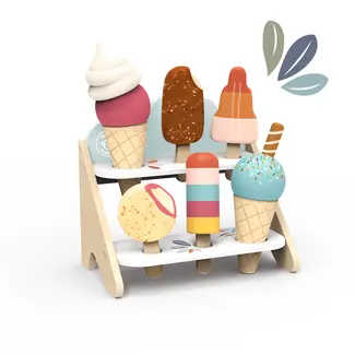 Wooden Ice Cream Shop