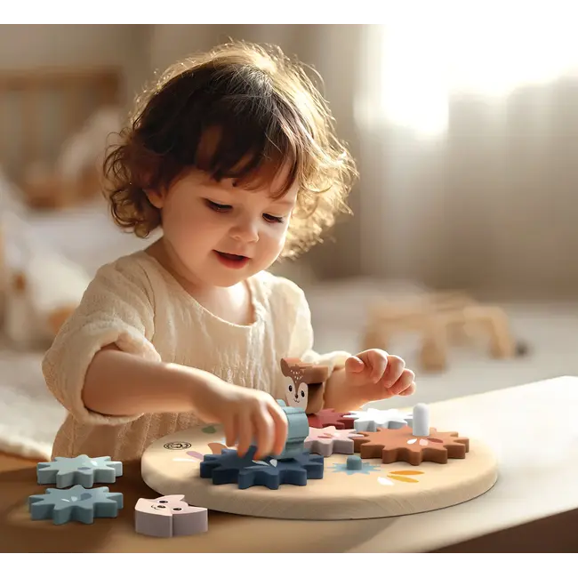 Wooden Gear Toy
