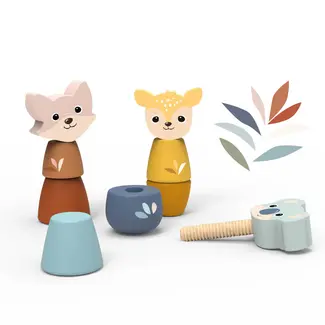 Wooden Screw Toys