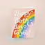 Big Rainbow Birthday Card