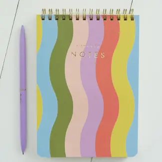 Wavy Rainbow Jotter