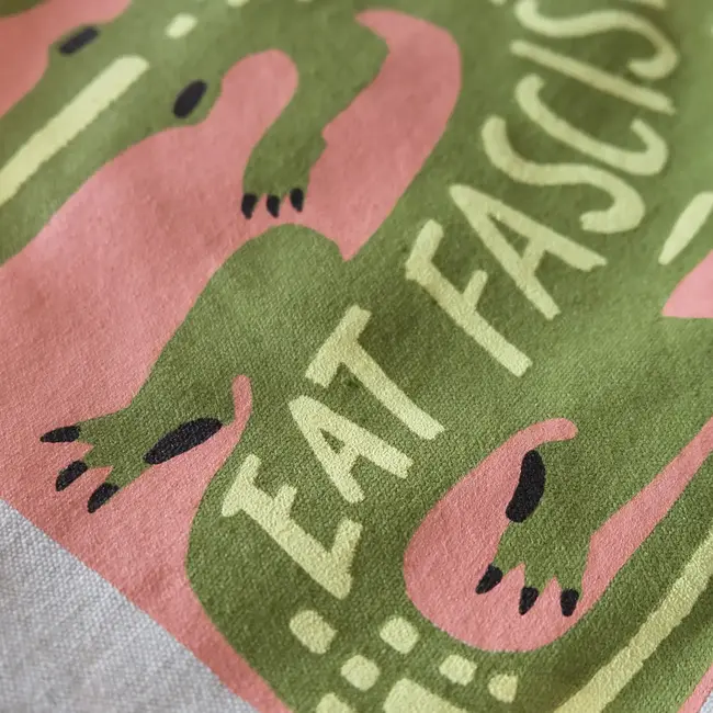 Eat Fascists Canvas Tote