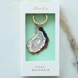 Oyster Enamel Keychain