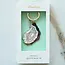 Oyster Enamel Keychain