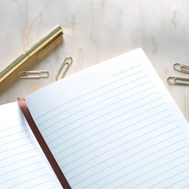 Samantha Classic Layflat Notebook