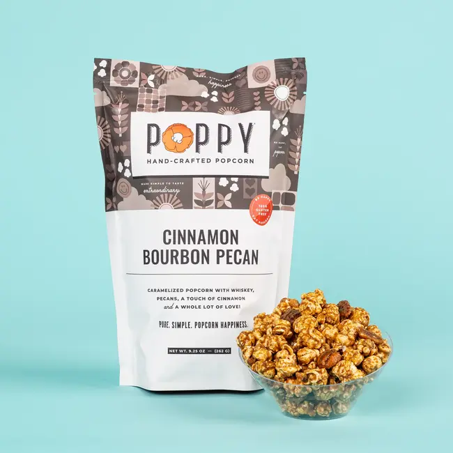 Poppy Handcrafted Popcorn Poppy Popcorn - Cinnamon Bourbon Pecan