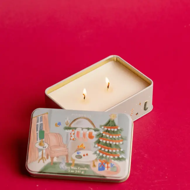 Holiday Tin 5oz - Persimmon + Chestnut