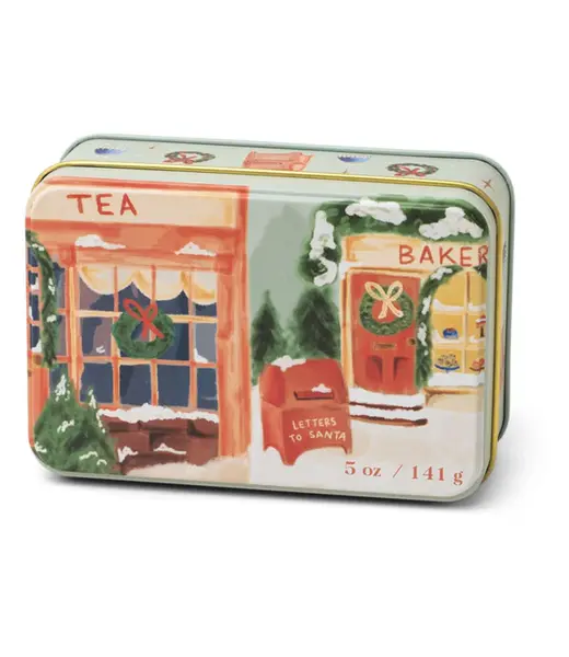 Holiday Tin Candle 5oz - Sweet Orange + Fir
