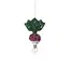 Jeweled Radish Ornament