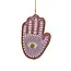 Beaded Hamsa Hand Ornament