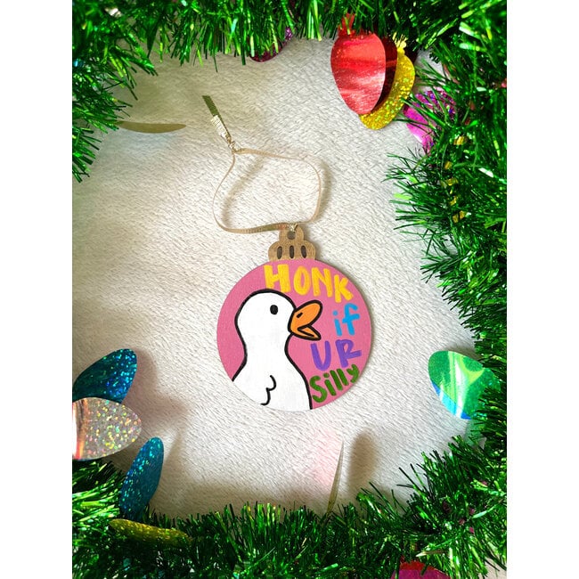 Goose Designworks Silly Goose Ornament