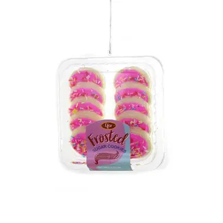 Deliciously Soft Sugar Cookie Ornament - Pink
