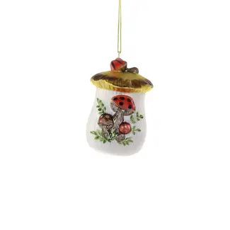 Mushroom Cookie Jar Ornament
