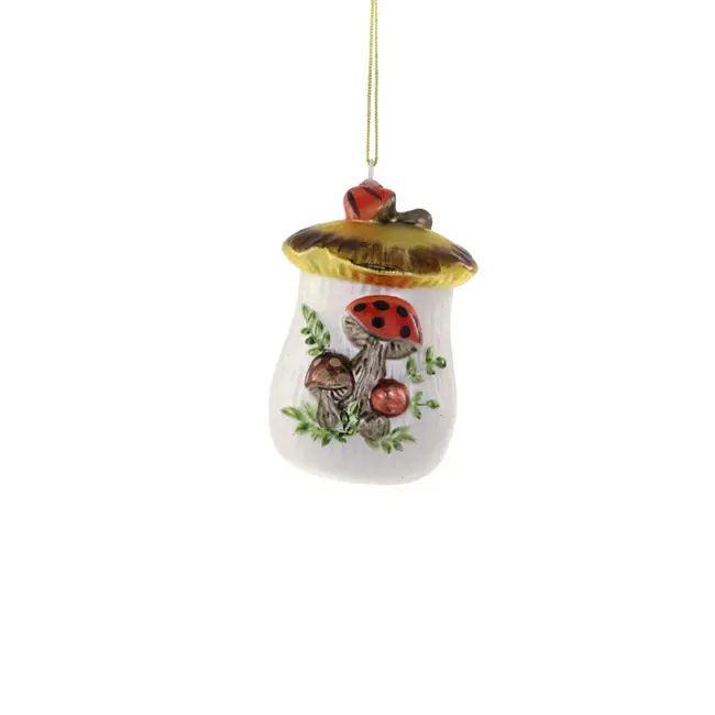 Mushroom Cookie Jar Ornament