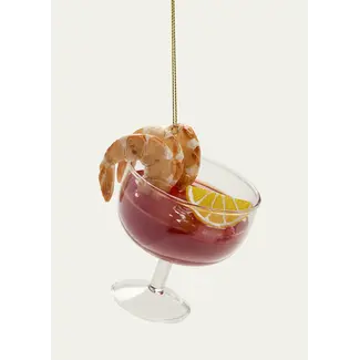 Shrimp Cocktail Ornament