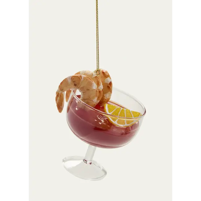 Shrimp Cocktail Ornament