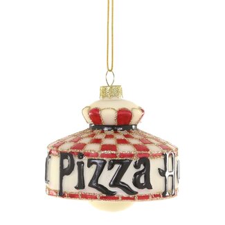 Pizza Restaurant Lamp Ornament Glass