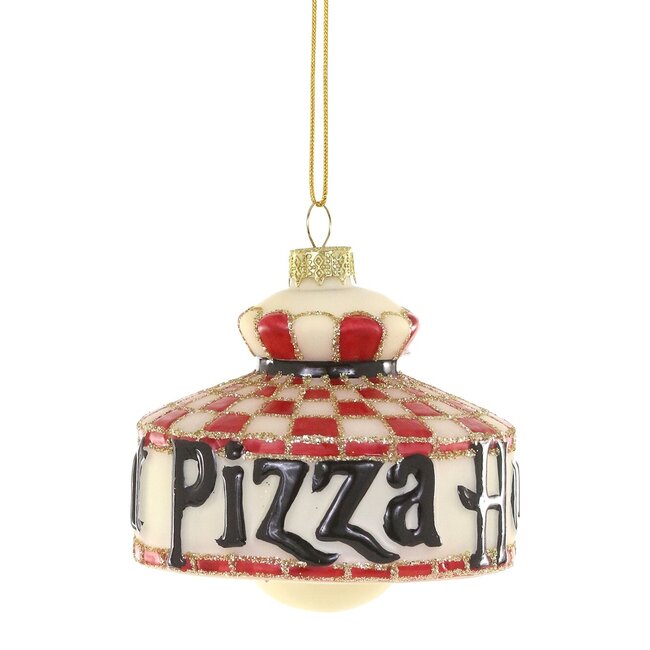 Pizza Restaurant Lamp Ornament Glass