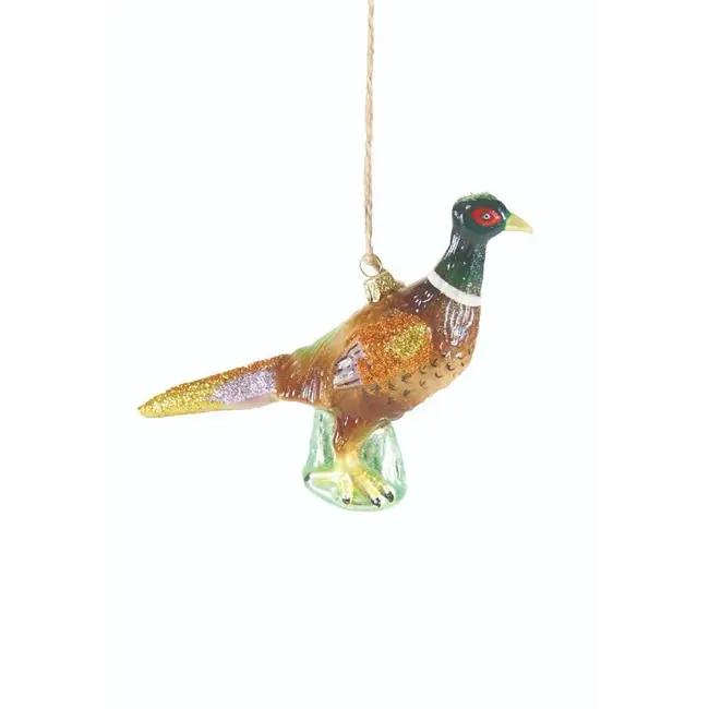 Frost Field Pheasant Ornament