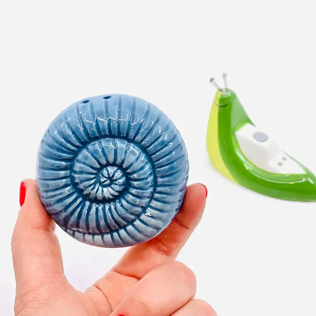 Salt + Pepper Shakers - Snail