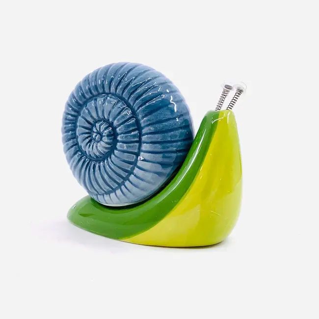 Salt + Pepper Shakers - Snail