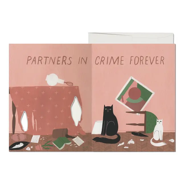 Cat Crimes Card