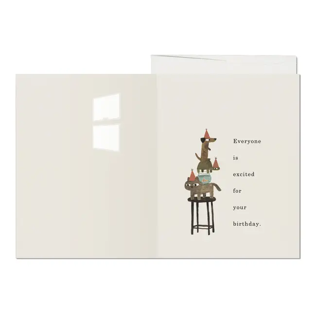 Everyone is Excited Card