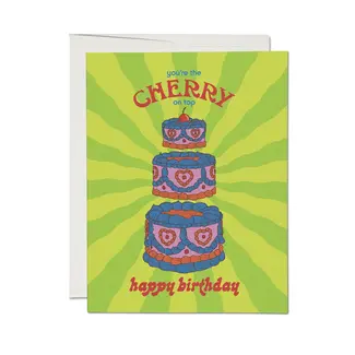 Layered Birthday Cake Card