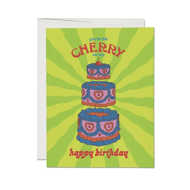 Layered Birthday Cake Card