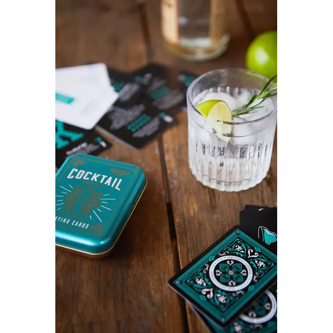 Cocktail Recipe Playing Cards