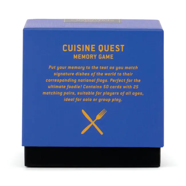 Cuisine Quest Memory Game