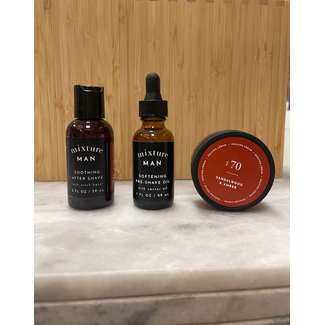 Shave Essentials Gift Set - No 70 Sandalwood & Amber
