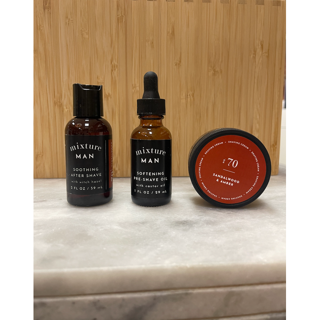 Shave Essentials Gift Set - No 70 Sandalwood & Amber