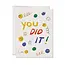 Smiley Faces Congrats Card