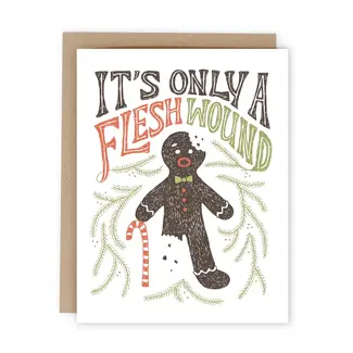 Flesh Wound Holiday Card