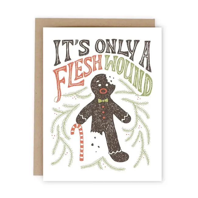 Flesh Wound Holiday Card