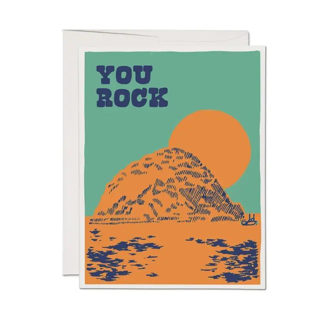 Morro Rock Friendship Card