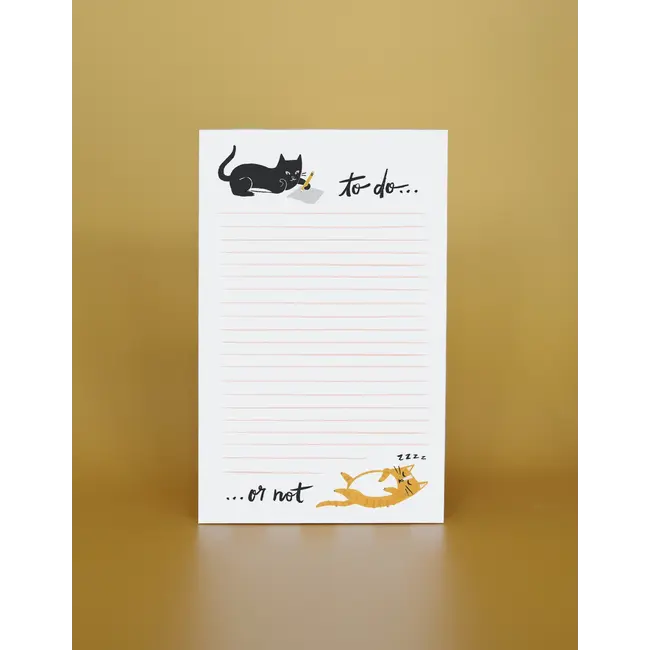 To Do Or Not Notepad