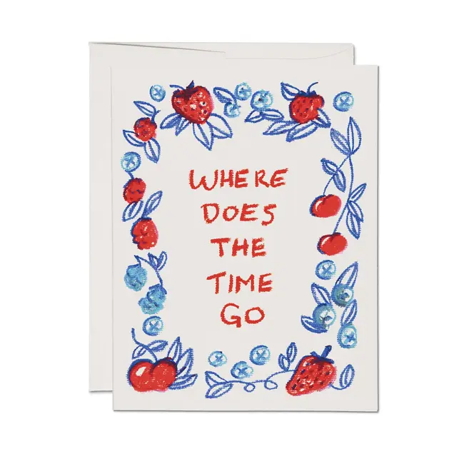 Berry Time Friendship Card
