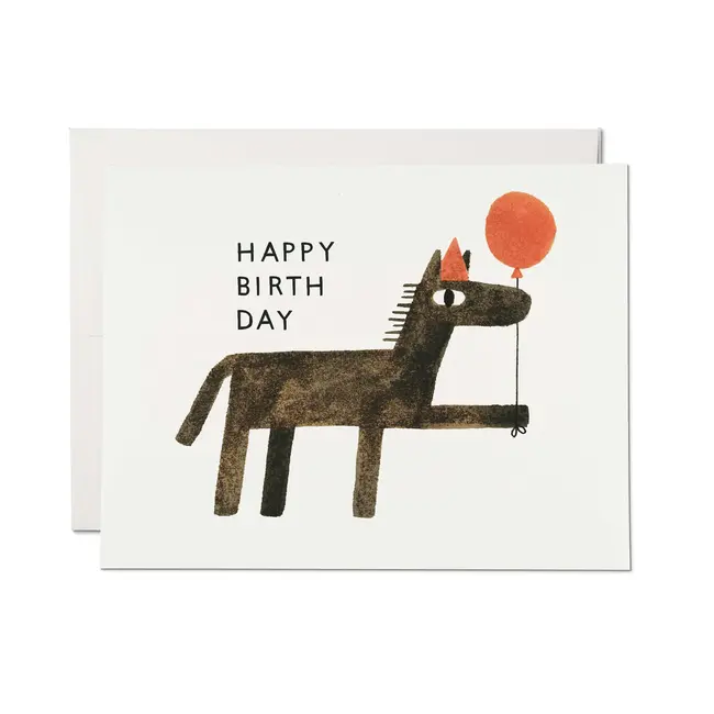 Balloon Wishes Birthday Card