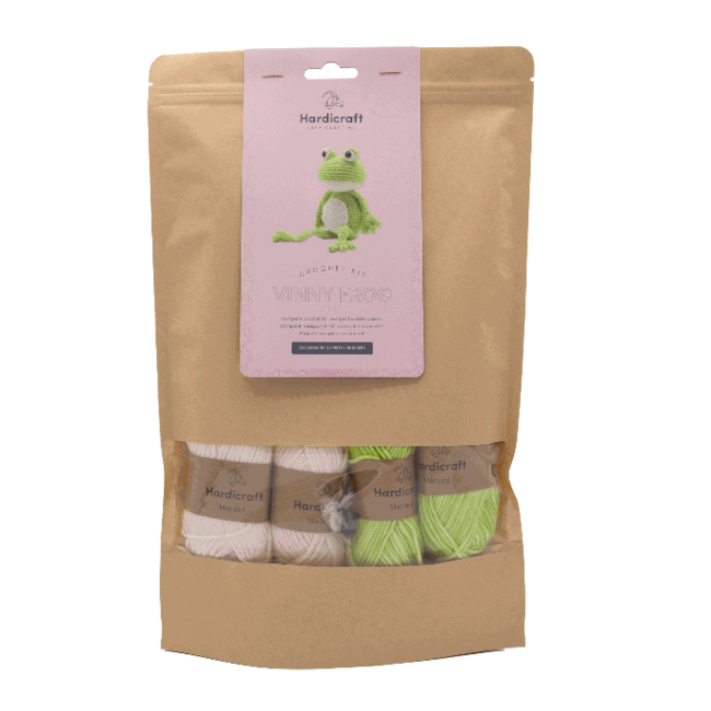 Crochet Kit - Vinny Frog