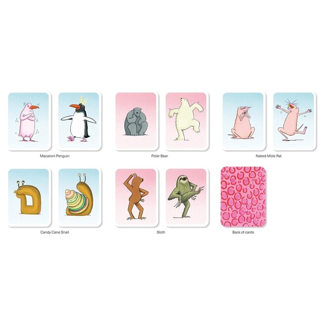 Animals in the Nude Matching Game